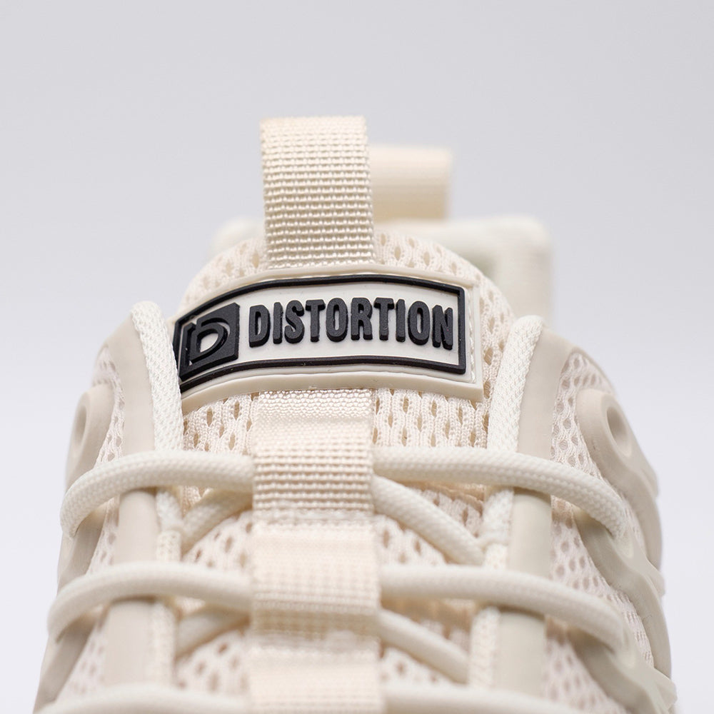 ディストーション レベル DISTORTION REBEL WHITE DIS25F0001-WH 5cm盛れる厚底スニーカー メンズ。軽量で幅広設計のチャンキーソールが歩きやすい。トールシューズ・シークレットスニーカーで身長UP&スタイルアップを叶える人気の上げ底靴。