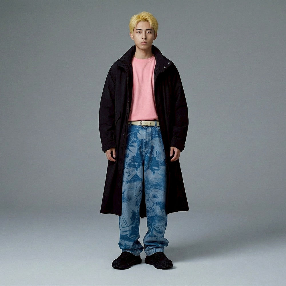 ディストーション レベル DISTORTION REBEL BLACK DIS25F0001-BK 5cm盛れる厚底スニーカー メンズ。軽量で幅広設計のチャンキーソールが歩きやすい。トールシューズ・シークレットスニーカーで身長UP＆スタイルアップを叶える人気の上げ底靴。