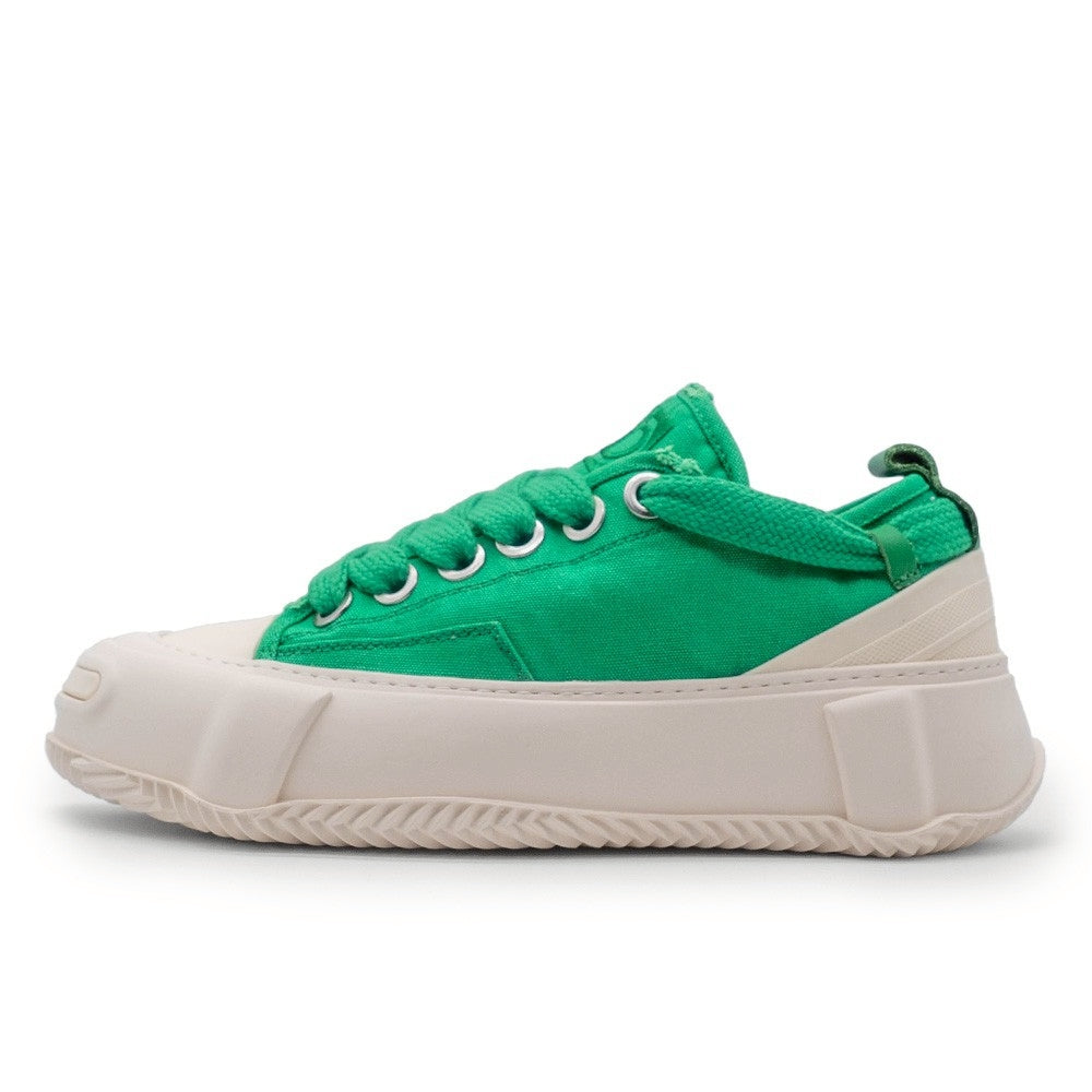 BLOCK LOW GREEN/WHITE