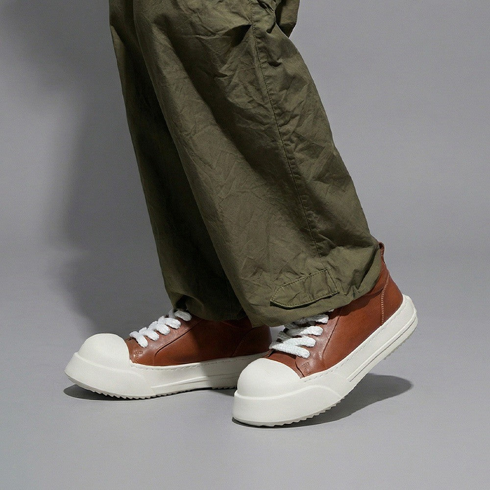 FATTOE LACE BROWN/WHITE