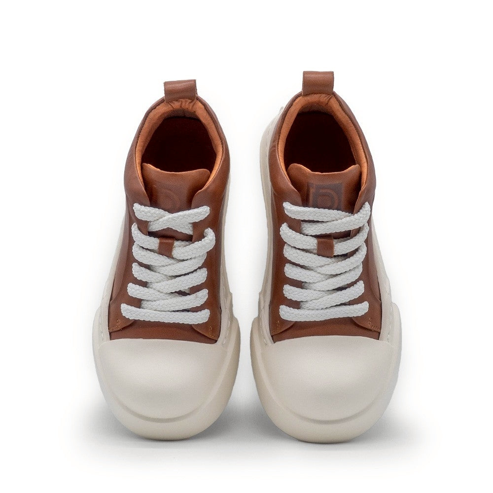 FATTOE LACE BROWN/WHITE